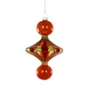Merry & Bright Spindle Ornament - Light Red|Cody Foster & Co. Hot