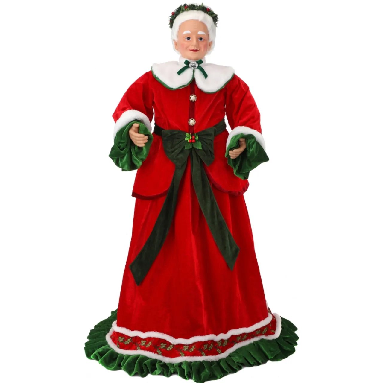 Merry Kissmas Mrs. Claus Figurine| New