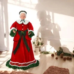Merry Kissmas Mrs. Claus Figurine| New