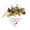 Mistletoe Heart With You Ornament| Outlet