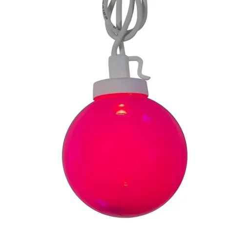 Multicolor Opaque G50 LED Light Set White Wire|Kurt Adler New