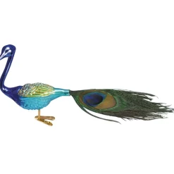 Old World Christmas- Magnificent Peacock Clip | The Christmas Loft|Old World Glass
