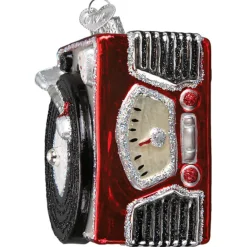 Old World Christmas- Record Player Ornament 4.25" | The Christmas Loft|Old World Glass Sale