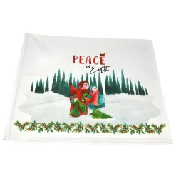 Peace On Earth Snowman Tea Towel| Best