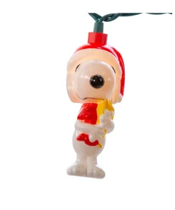 Peanuts10-Light LED Snoopy and Woodstock Light Set|Kurt Adler Best