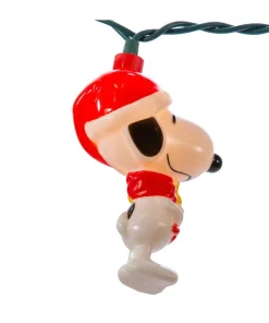 Peanuts10-Light LED Snoopy and Woodstock Light Set|Kurt Adler Best