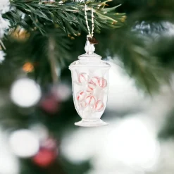 Peppermint Candy Jar Ornament| Sale