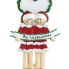 Personalized Female Couple Christmas Ornament| Sale