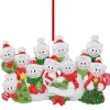 Personalized Snow Family of 11 Ornament| Best