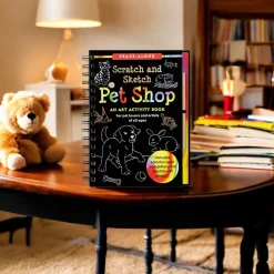 Pet Shop Scratch & Sketch Art Activity Book| Online