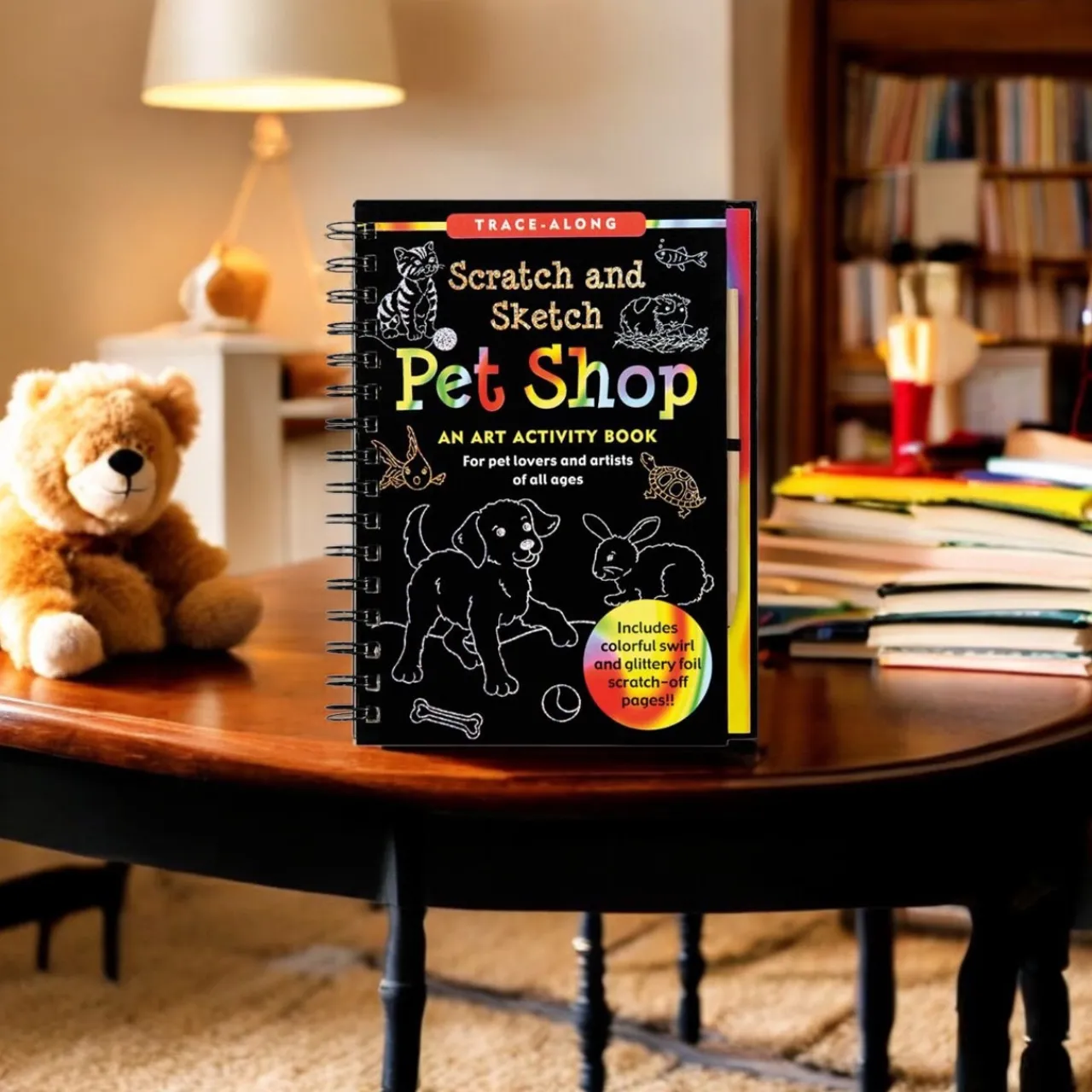 Pet Shop Scratch & Sketch Art Activity Book| Online