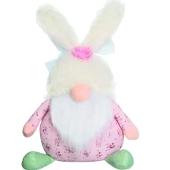 Pink Floral Bunny Gnome | The Christmas Loft| Sale