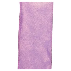 Pink Iridescent Sheer Wired Ribbon|Kurt Adler Sale