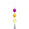 Pink Rainbow Heart Ornament| Sale
