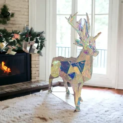 Prism Lit Medium Deer|Department 56 Sale