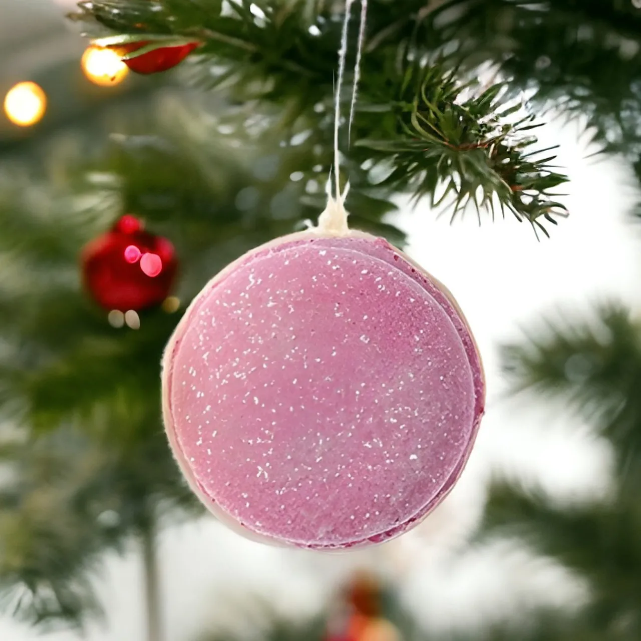 Purple Mini Macaroon Ornament|Kurt Adler Hot