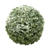 10" Iced Boxwood Kissing Ball Decor| Online