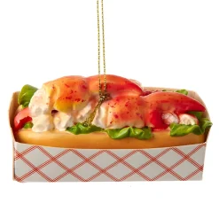 Resin Lobster Roll Ornament|Kurt Adler Outlet