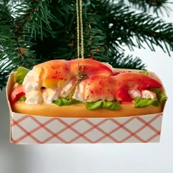 Resin Lobster Roll Ornament|Kurt Adler Outlet