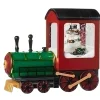 Roman Lighted Snow blowing Musical Train| Hot