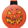 Round Striped Jack O'Lantern Lit Glass Jar - The Christmas Loft|Stony Creek Best