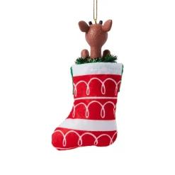 Rudolph In Stocking Ornament| Online