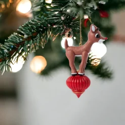 Rudolph Standing On Ornament Ornament| Sale