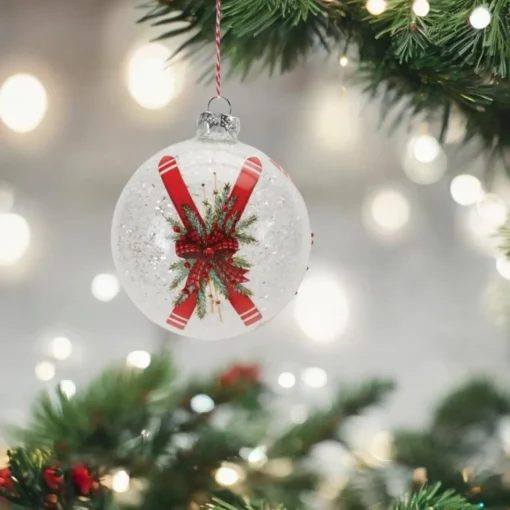Ski Ball Ornament|