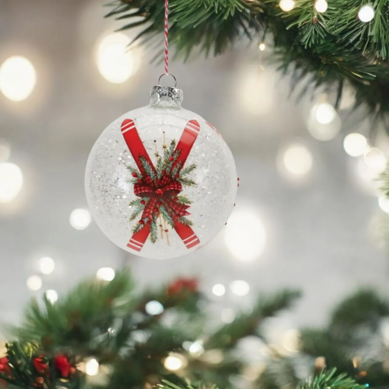 Ski Ball Ornament|
