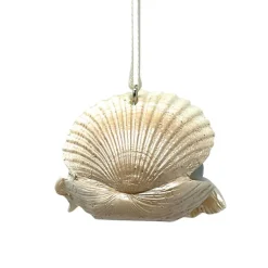 Sleepy Mermaid in Clam Shell Ornament| Outlet