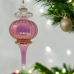Small Pink Classy Sphere Ornament|Egyptian Museum Sale