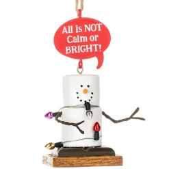 Smores All is NOT Calm or Bright Holiday Ornament| Sale