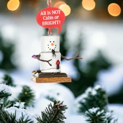Smores All is NOT Calm or Bright Holiday Ornament| Sale