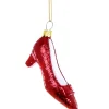 Sparkling Ruby Red Slipper Christmas Ornament|Cody Foster & Co. Hot