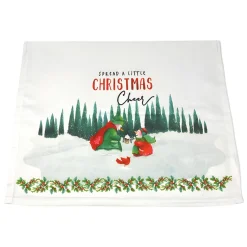 Spread Christmas Cheer Snowman Tea Towel| Sale