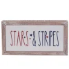 Stars and Stripes Wall Sign | The Christmas Loft| Discount