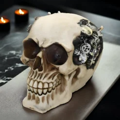 Steampunk Skull Figurine|