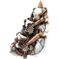 Steampunk Skulls Backflow Incense Burner| Online
