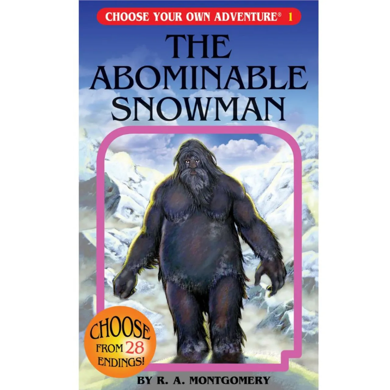 The Abominable Snowman - Choose Your Own Adventure Book| Outlet