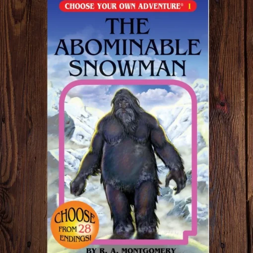 The Abominable Snowman - Choose Your Own Adventure Book| Outlet