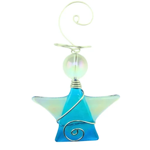 Tiny Angel Ornament – Aqua| Hot