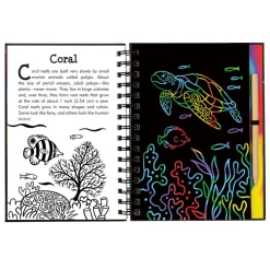 Under the Sea Scratch & Sketch Art Activity Book| Outlet