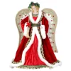 Velvet with Jewels Angel Tree Topper| Clearance