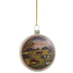 Vintage Camembert Cheese Ornament|Cody Foster & Co. New