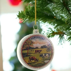 Vintage Camembert Cheese Ornament|Cody Foster & Co. New