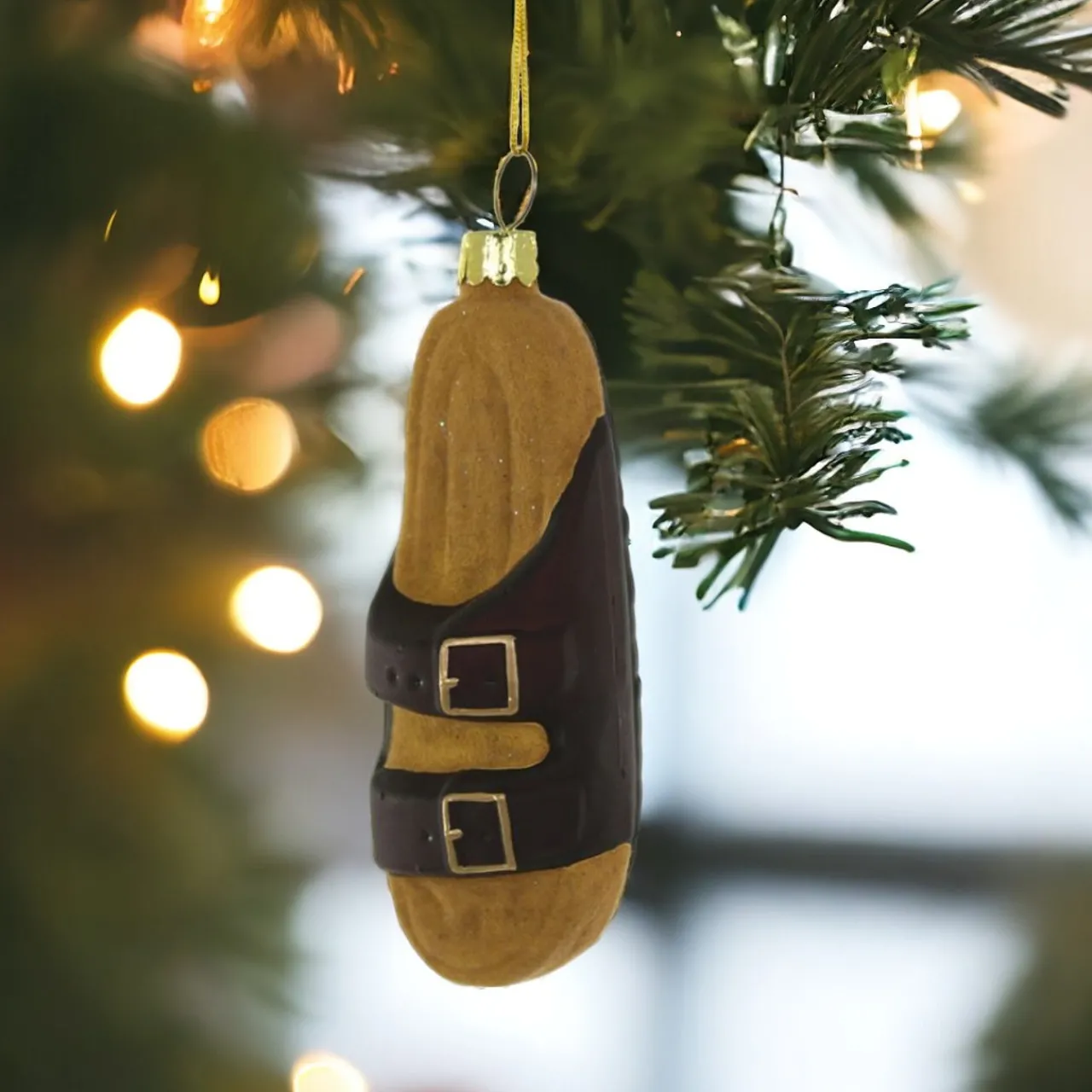 Vintage Hipster Sandal Christmas Tree Ornament|Cody Foster & Co. Best