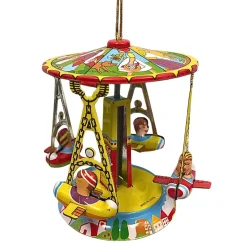 Vintage Tin Carousel Ornament| Hot
