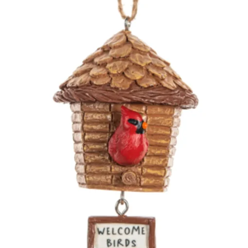 Welcome Birds Birdhouse Ornament| Best
