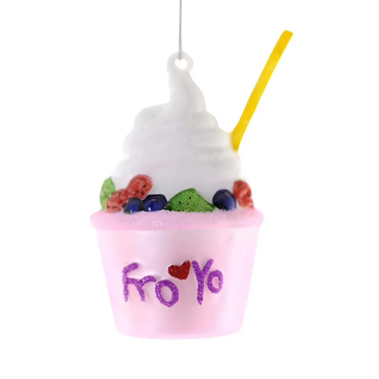 Whimsical Fro Yo Ornament|Cody Foster & Co. New