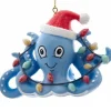 Whimsical Octopus Christmas Ornament|Kurt Adler Discount